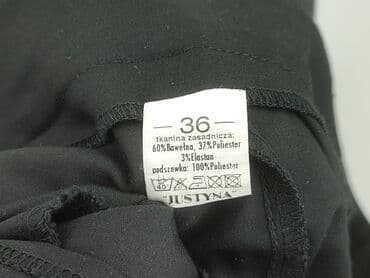 kozaki na platformie ccc: Justyna Chrabelska, Spodnie materiałowe damskie, S — 5