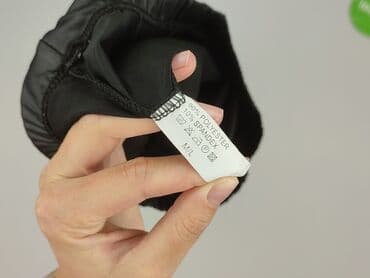 woskowane legginsy z wysokim stanem zara: Legginsy Ze skóry ekologicznej damskie, rozmiar L — 4