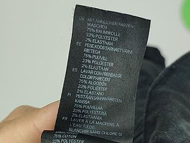 dżins tekst: H&M Divided, Szorty damskie, rozmiar M — 5