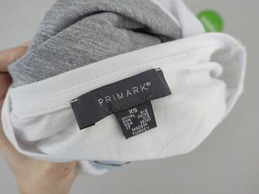 koszulka w paski z serduszkiem: Primark, T-shirt damski, rozmiar XS — 5