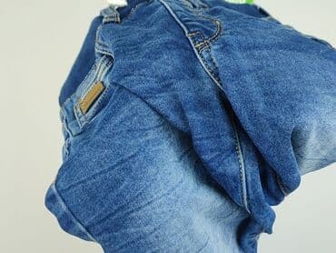 kamizelka romby: Spodnie jeansowe, 7 lat, 116/122, stan - Bardzo dobry — 6