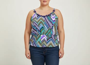 bluzki typu nietoperz: Bluzka damska, rozmiar 4XL — 5