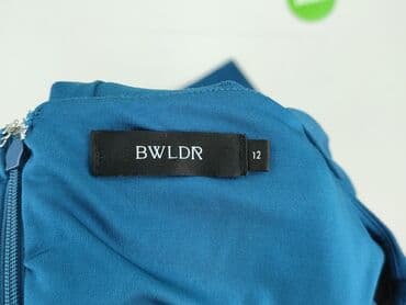 brokatowa sukienka plus size: BWLDR, Sukienka damska, M — 4
