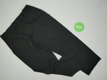 monnari czarne spodnie: Spodnie materiałowe damskie, rozmiar XL — 3