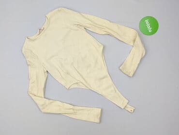 zara koszulka z prązkowanej dzianiny: H&M Basic, Body damskie, XS — 2