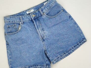 krótkie spodenki i nogi z cellulitem: Denim, Szorty damskie, M — 1
