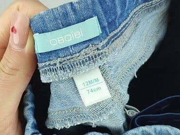 dkny dla niemowląt: Denim pants, 9-12 months, condition - Perfect — 4