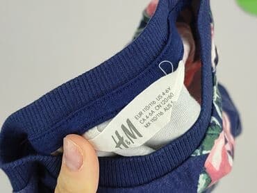sweter hello kitty h: Sweatshirt, H&M, 5-6 years, 110-116 cm, condition - Perfect — 4