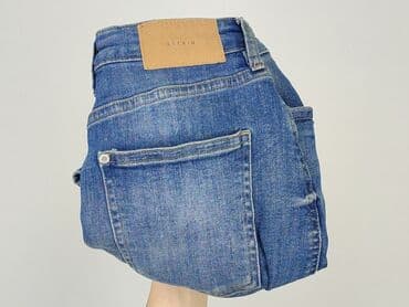 spódniczka dżinsowe z wysokim stanem: Denim, Spódnica damska, rozmiar S — 6