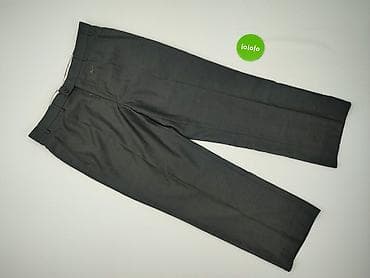 Men: Męskie spodnie garniturowe TONI 2 - Kolor: ciemnoszary/antracyt - — 2