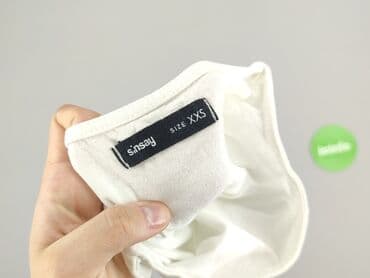 obcisly t shirty: Sinsay, T-shirt damski, rozmiar 2XS — 4