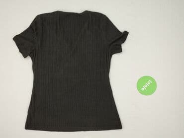 czarne bluzki z krótkim rękawem allegro: H&M, Bluzka damska, rozmiar S — 3