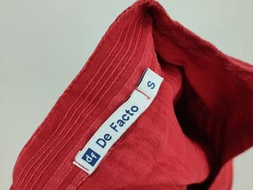 czerwona bluzki z bufkami: Defacto, Bluzka damska, S — 4