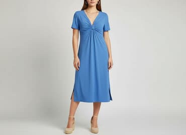 tanie sukienki wizytowe midi: Sukienka damska, rozmiar L — 1