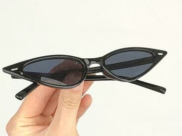 paski do sukienki srebrne: Glasses, Sunglasses, Cat eyes design, condition - Perfect — 5