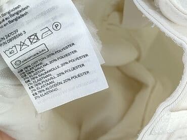 hm biale trampki: H&M, Jeansy damskie, rozmiar M — 5