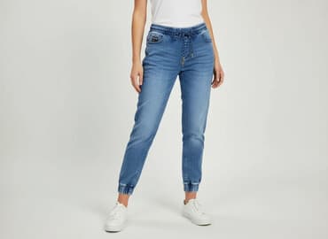 jogger jeans: House of Denim, Jeansy damskie, rozmiar S — 6