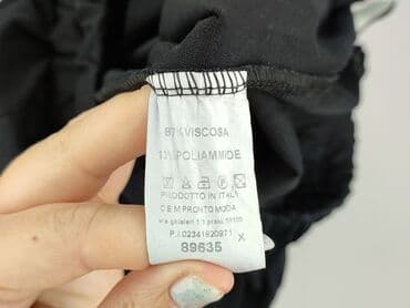 Women: New Collection, Material trousers for women, size S (EU 36) — 5