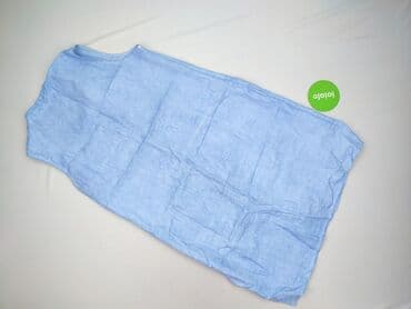 lniane sukienki dla puszystych: Sukienka damska, rozmiar One size — 4