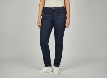 dżinsy na motor: Spodnie materiałowe damskie, rozmiar XL — 7