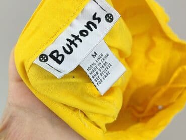 białe lniane spodnie zara: Spodnie materiałowe damskie, rozmiar M — 4