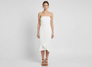 sukienka bez dekoltu na wesele: Sukienka damska, rozmiar S — 1