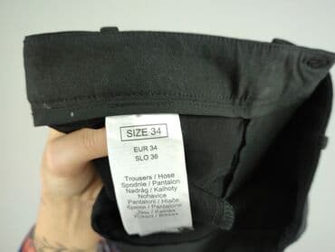 orsay spodnie woskowane czarne: Orsay, Spodnie materiałowe damskie, rozmiar XS — 5