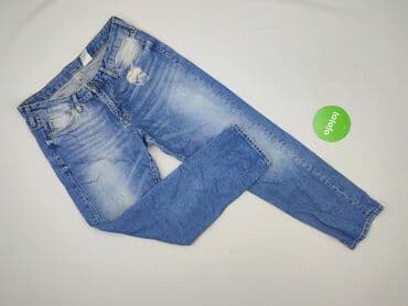 distressed jeans: H&M, Jeansy damskie, rozmiar S — 2