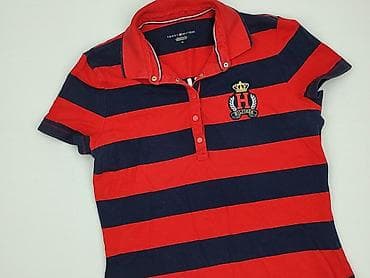 bluzki polo tommy hilfiger: Tommy Hilfiger, Damska koszulka polo, rozmiar M — 1