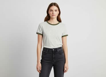 t shirt billie eilish h m: H&M, T-shirt damski, rozmiar S — 8