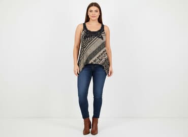 bluzki nietoperz plus size: Janina, Top damski, rozmiar XL — 7