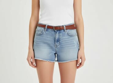 szorty jeansowe damskie z dziurami: Szorty damskie, rozmiar S — 6