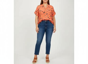 sweter piórkowy na drutach: John Baner, Bluzka damska, rozmiar 3XL — 8