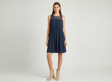 sukienki dla babci na komunię wnuka: Sukienka damska, rozmiar S — 5