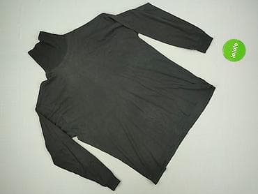 sweter z golfem męski: Golf męski Americang, rozmiar M - Klasyczny czarny golf z długim — 2