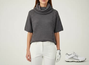 golfy z wiskozy: Golf damski, rozmiar M — 6