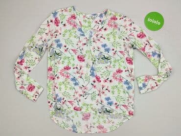 zwiewna bluzki w kwiaty: Bluzka damska, rozmiar S — 2