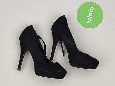 botki wrangler: Czarne damskie czółenka na wysokim obcasie New Look - Model: Your — 2