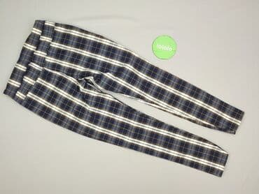 spodnie piżamowe w kratę damskie: Spodnie materiałowe damskie, rozmiar S — 3