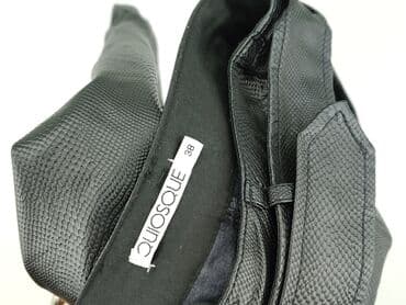 spódnice czarne eko skóra: QUIOSQUE, Spódnica damska, rozmiar M — 5