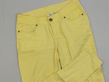 biale szerokie jeansy: Jeansy damskie, rozmiar M — 1