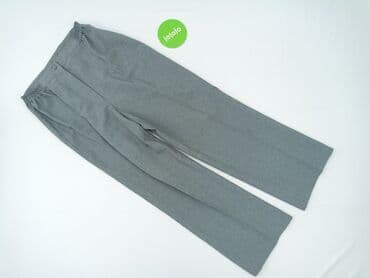 Material trousers for women, size S (EU 36) — 2