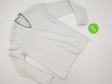 sweter z dekoltem v: Sweter dla mężczyzn, S — 2