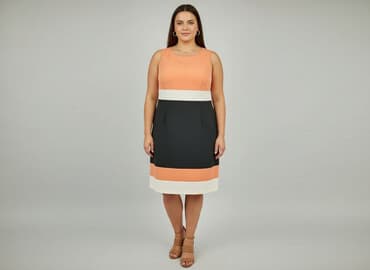 szablony sukienek: Sukienka damska, rozmiar 3XL — 6