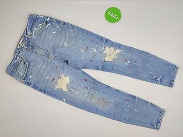 jeans facesit: Zara, Jeansy damskie, rozmiar L — 2