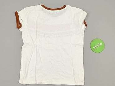 adidas dresy czerwone: Bershka, T-shirt damski, rozmiar S — 3