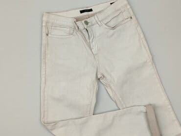 kremowe jeansy: OPUS, Jeansy damskie, rozmiar S — 1