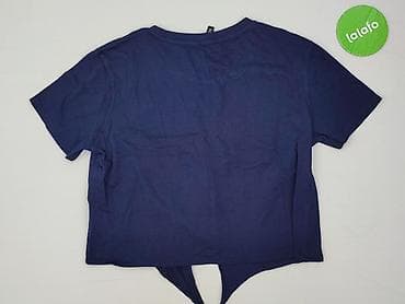 biale trampki ck: H&M Divided, T-shirt damski, rozmiar M — 3