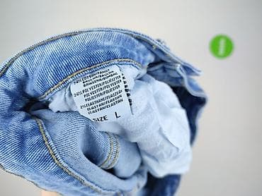biale mom jeans: Jeansy damskie, rozmiar L — 4
