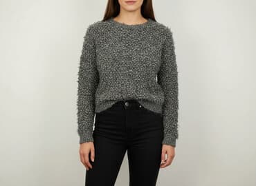 klapki z futerkiem firmowe: Sweter damski, rozmiar XL — 5